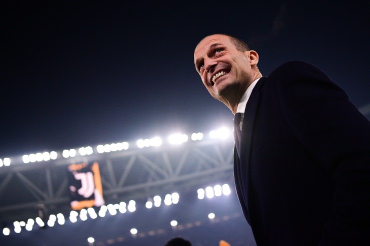 Allegri sorride