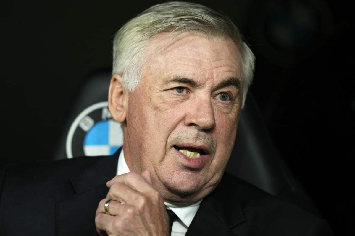 Ancelotti primo piano