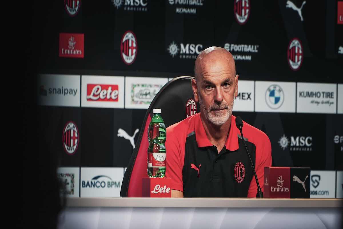 Milan-Sassuolo: la conferenza di Pioli