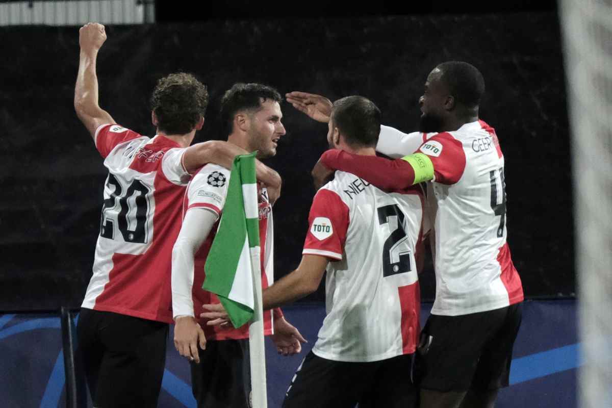 Feyenoord esultanza