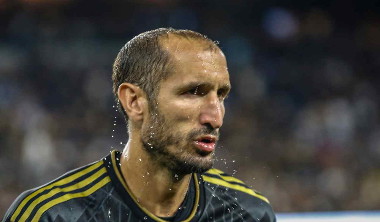 Giorgio Chiellini incontra Allegri