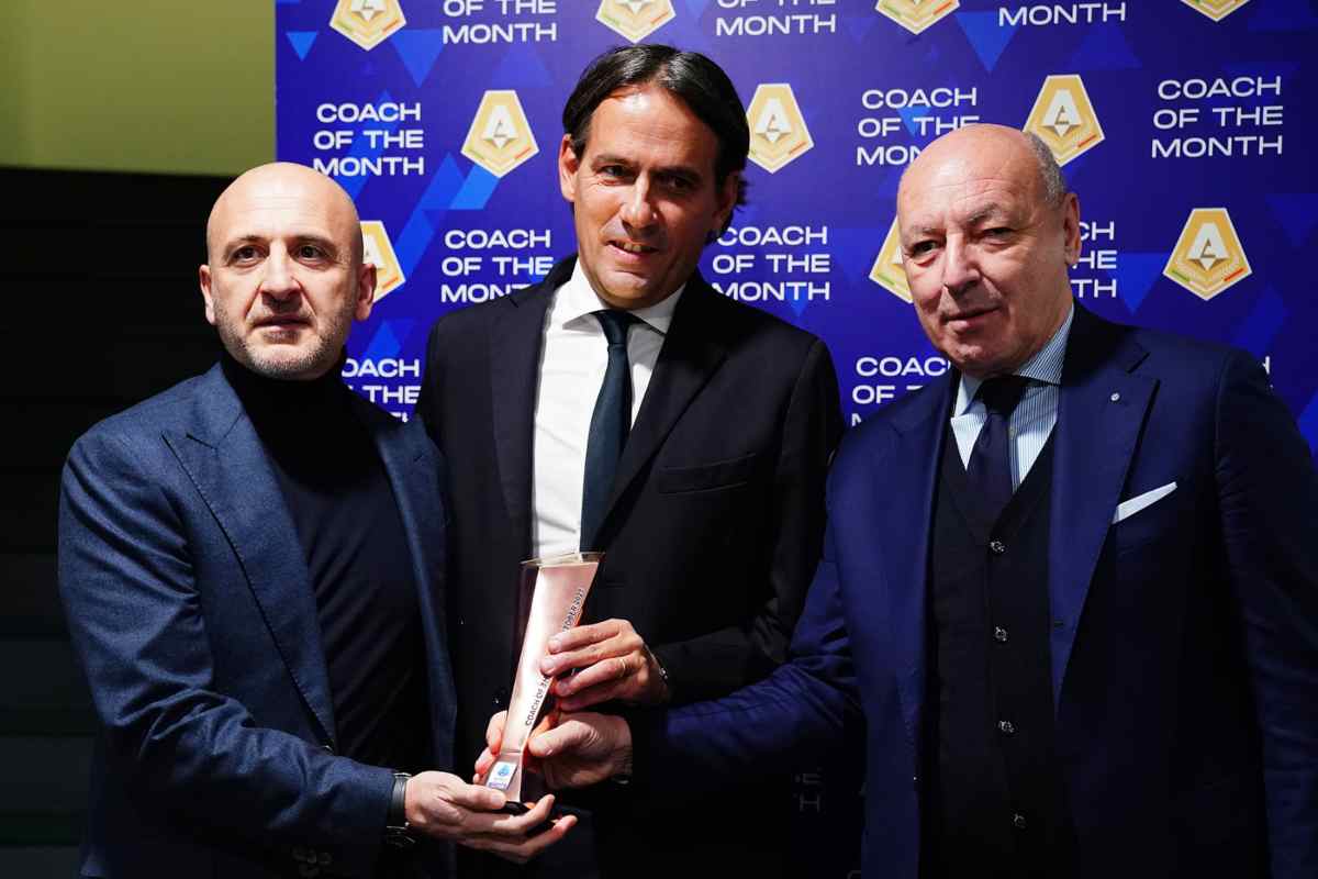 Inzaghi con la dirigenza