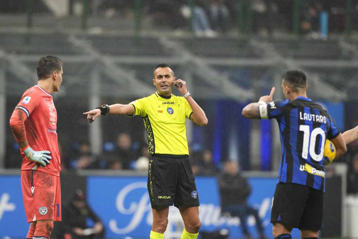 Inter-Udinese rigore Lautaro Martinez sudditanza