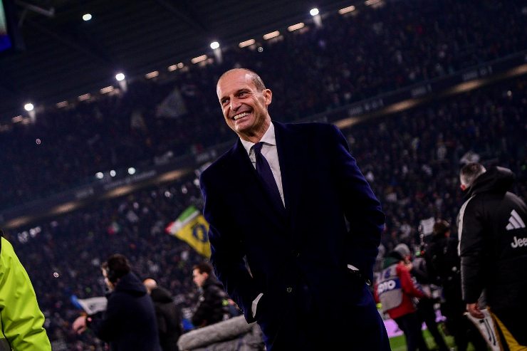 Allegri sorride