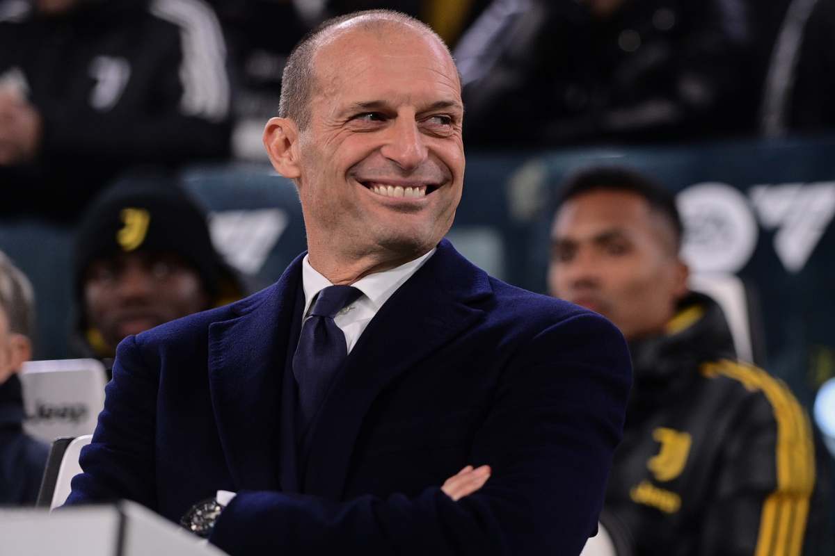 Allegri sorride