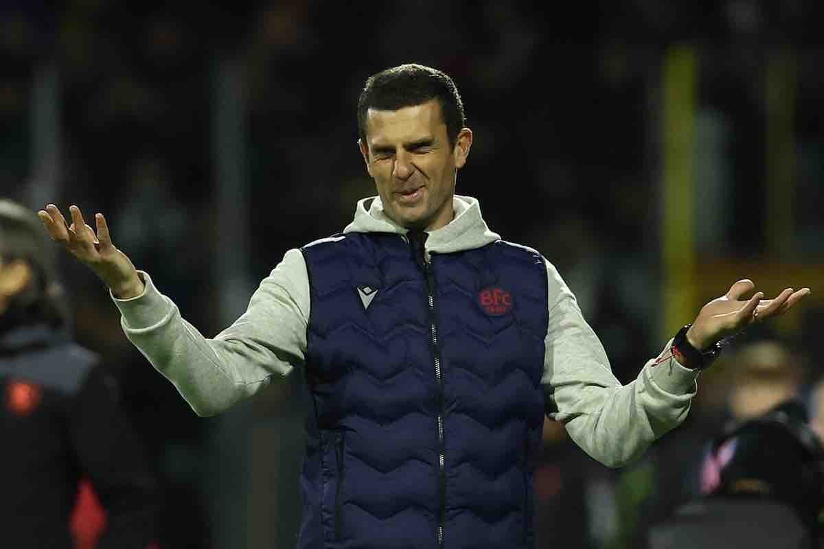 Inter-Bologna, accoglienza Thiago Motta