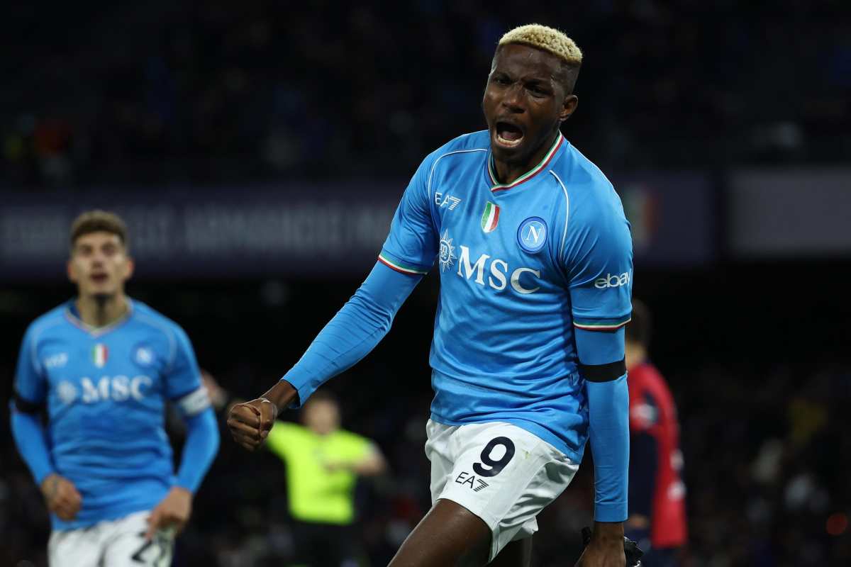 Calciomercato Napoli rinnovo Osimhen clausola