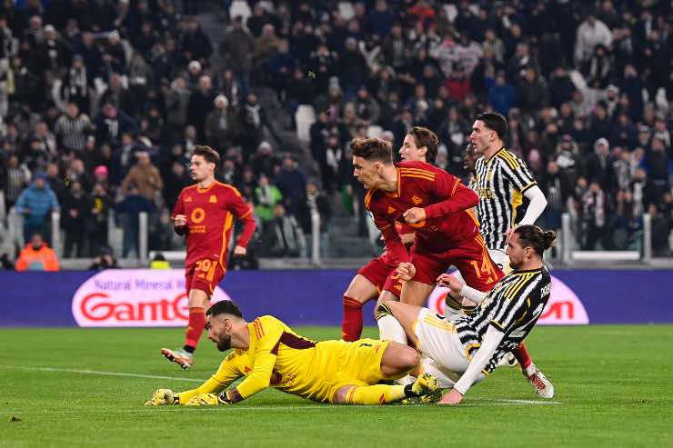 Juve-Roma, giallo Rabiot