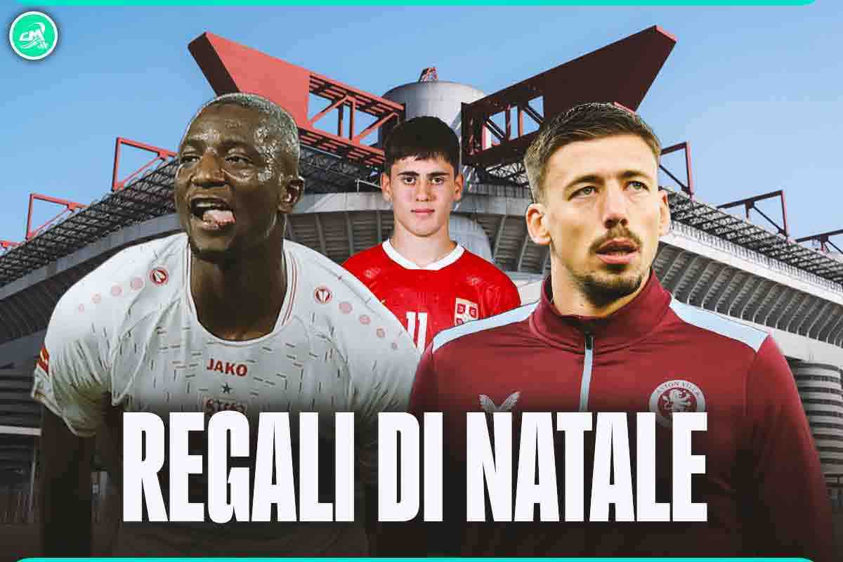 Milan, regali di Natale