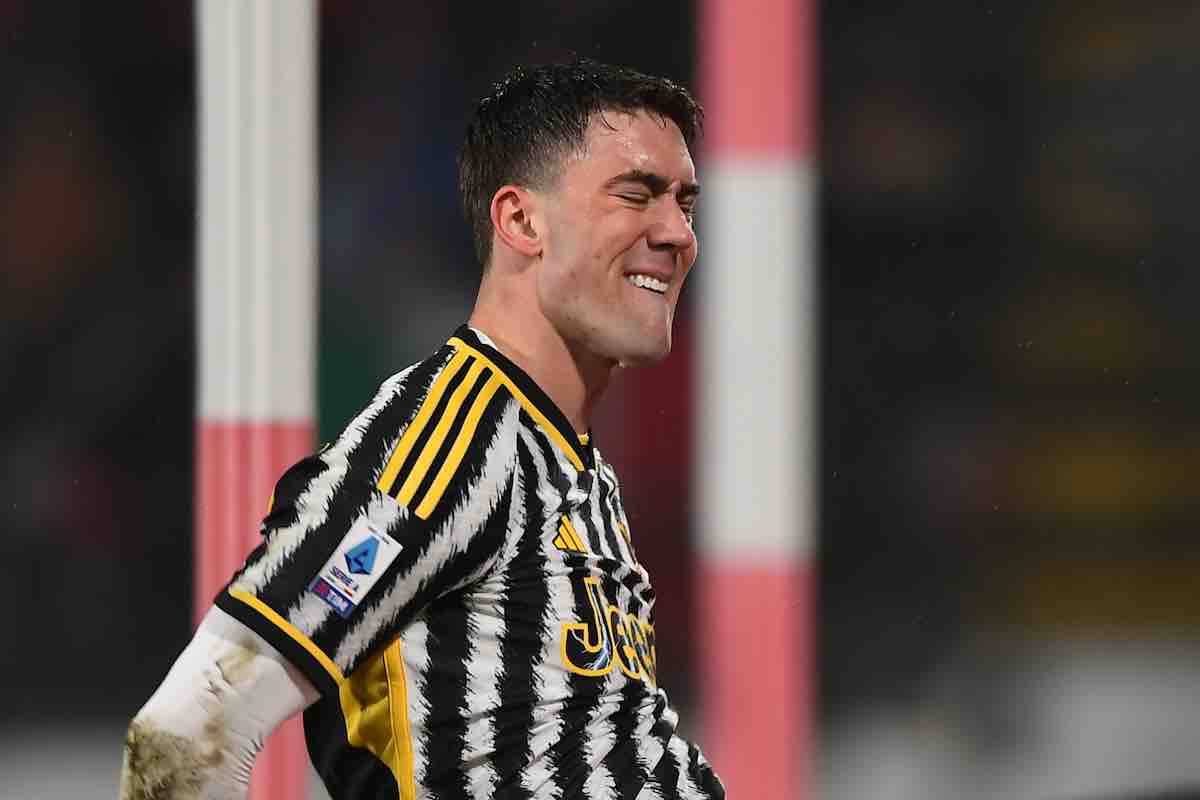 Juventus, critiche a Vlahovic