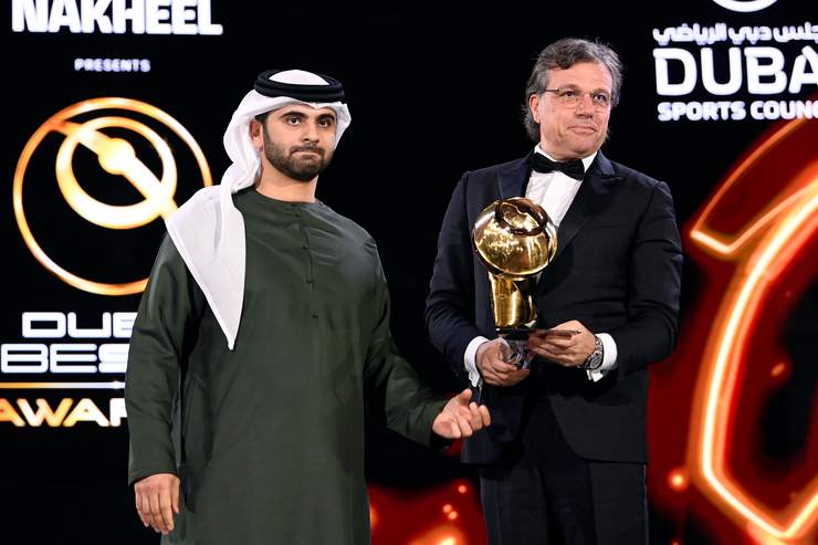 Juve, Giuntoli premiato ai Globe Soccer Awards