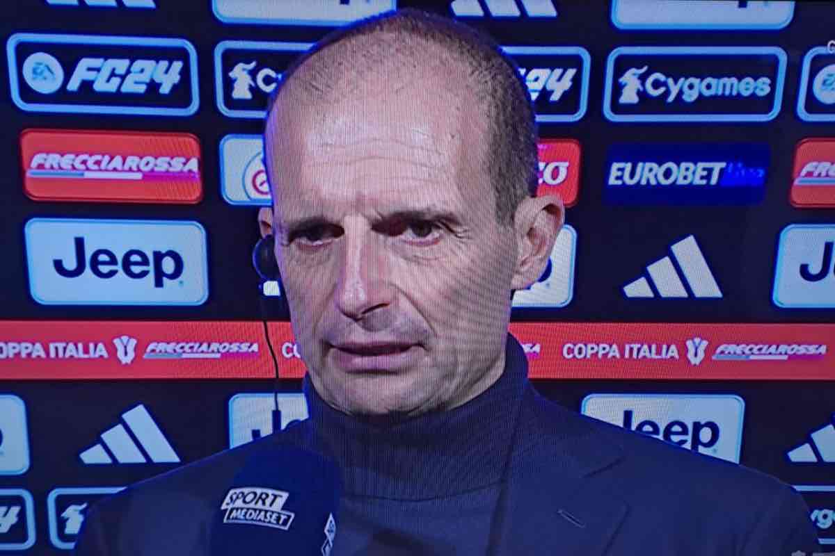 Allegri dopo Juve-Salernitana