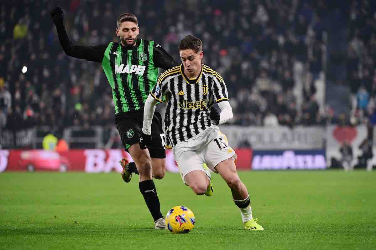 Juve-Sassuolo, fischi Berardi