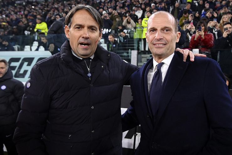 Inzghi e Allegri, c'è la fila per Medina