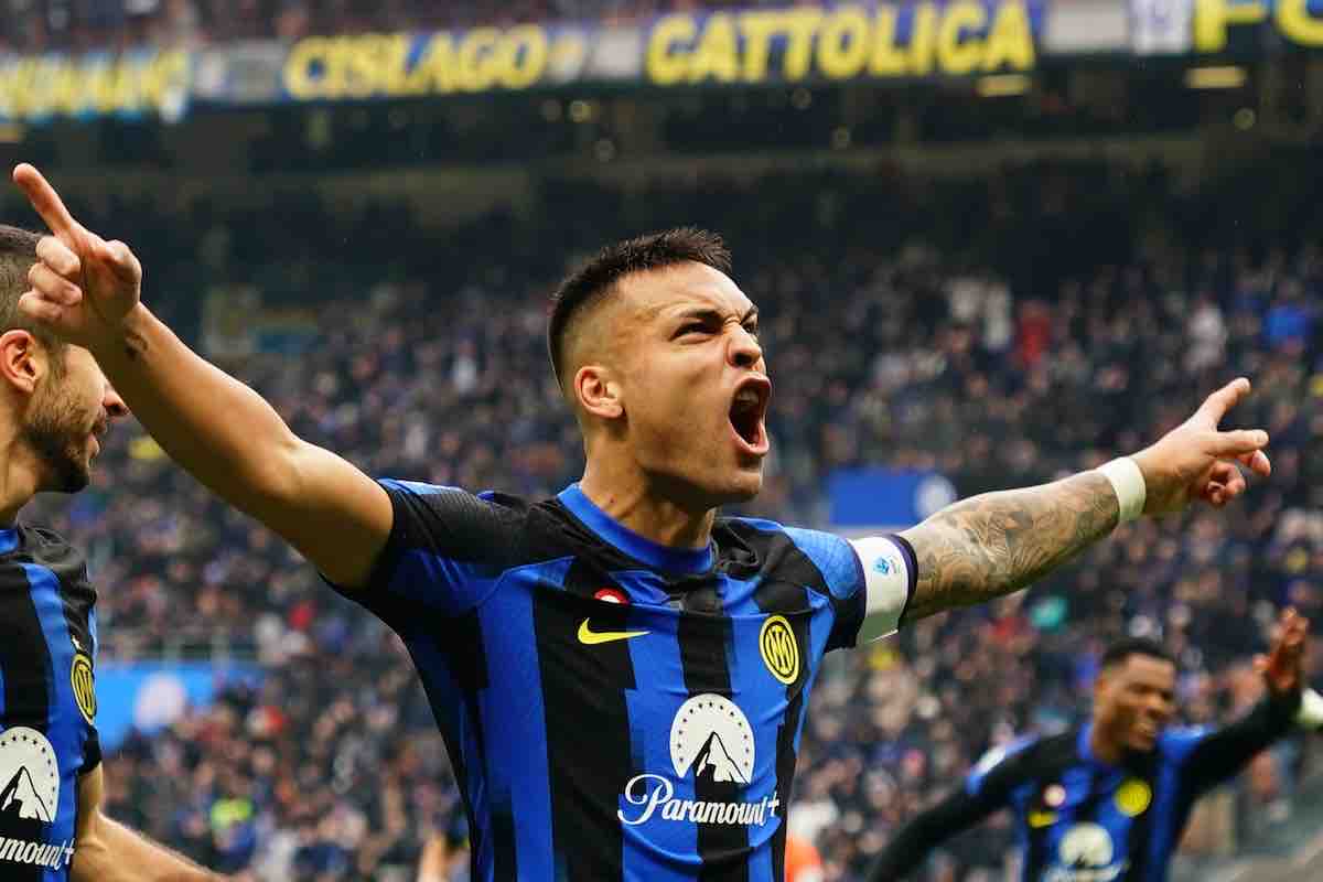 Inter-Verona, gol Lautaro