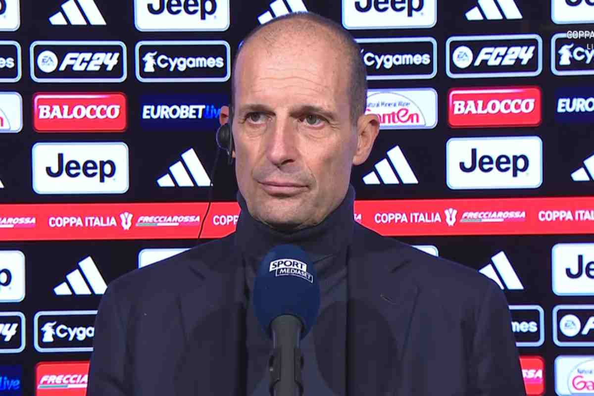 Allegri dopo Juve-Frosinone