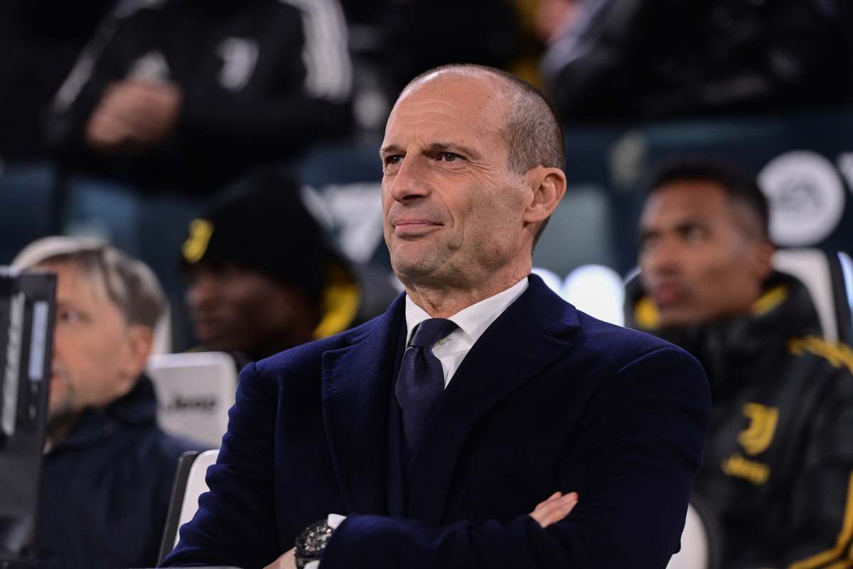 Massimiliano Allegri in panchina