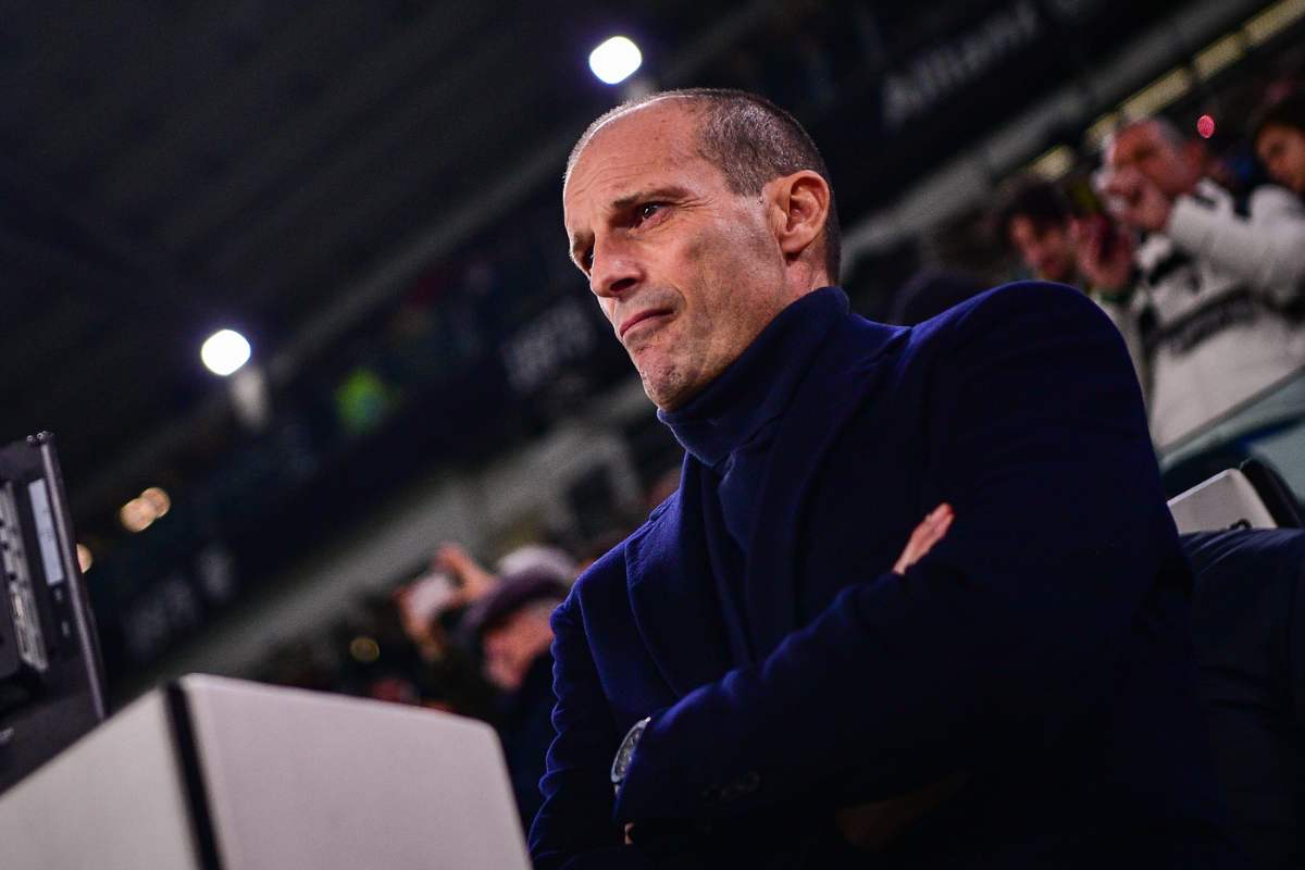 Massimiliano Allegri in panchina