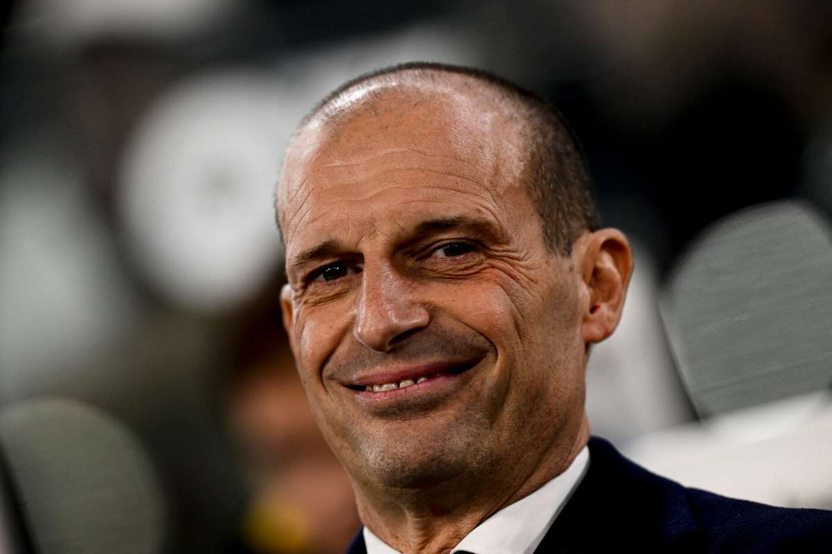 Massimiliano Allegri sorride