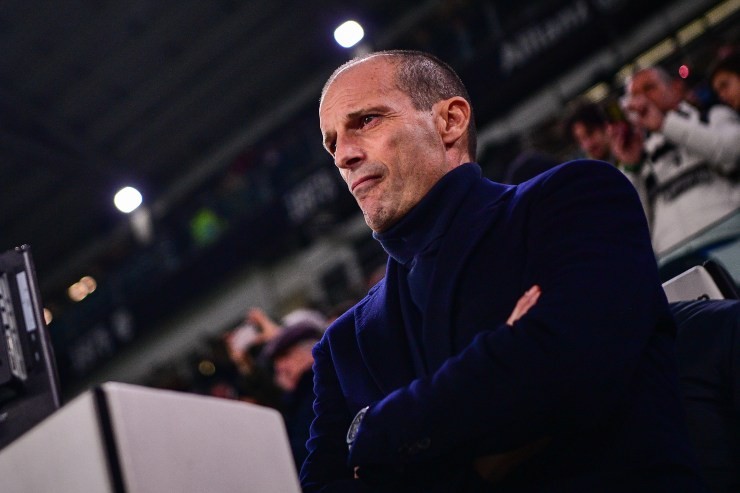 Allegri in panchina