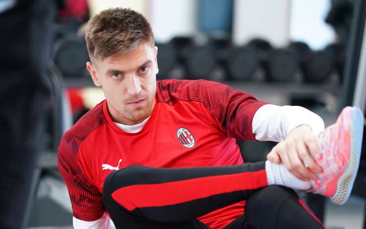 Piatek Milan colpo gennaio 