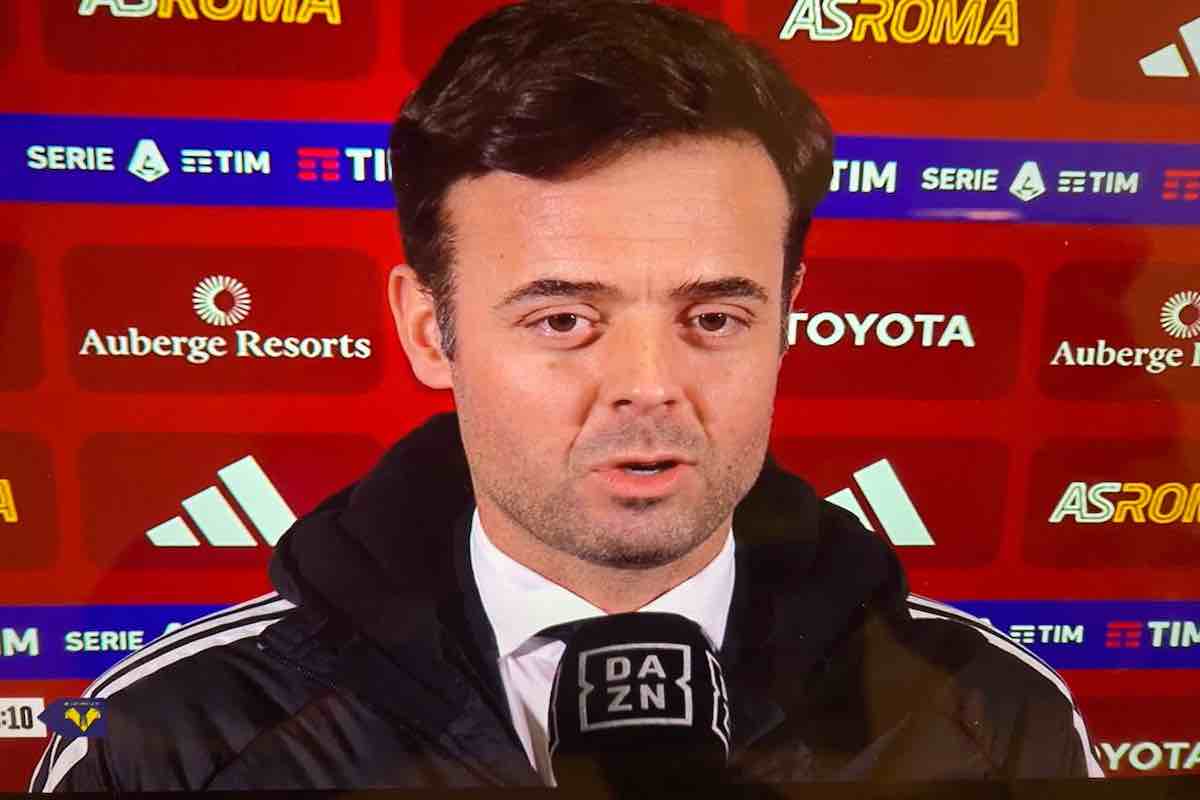 Roma-Verona, parla Pinto: dal suo futuro a De Rossi