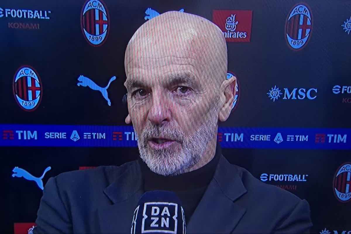 Pioli dopo Milan-Roma