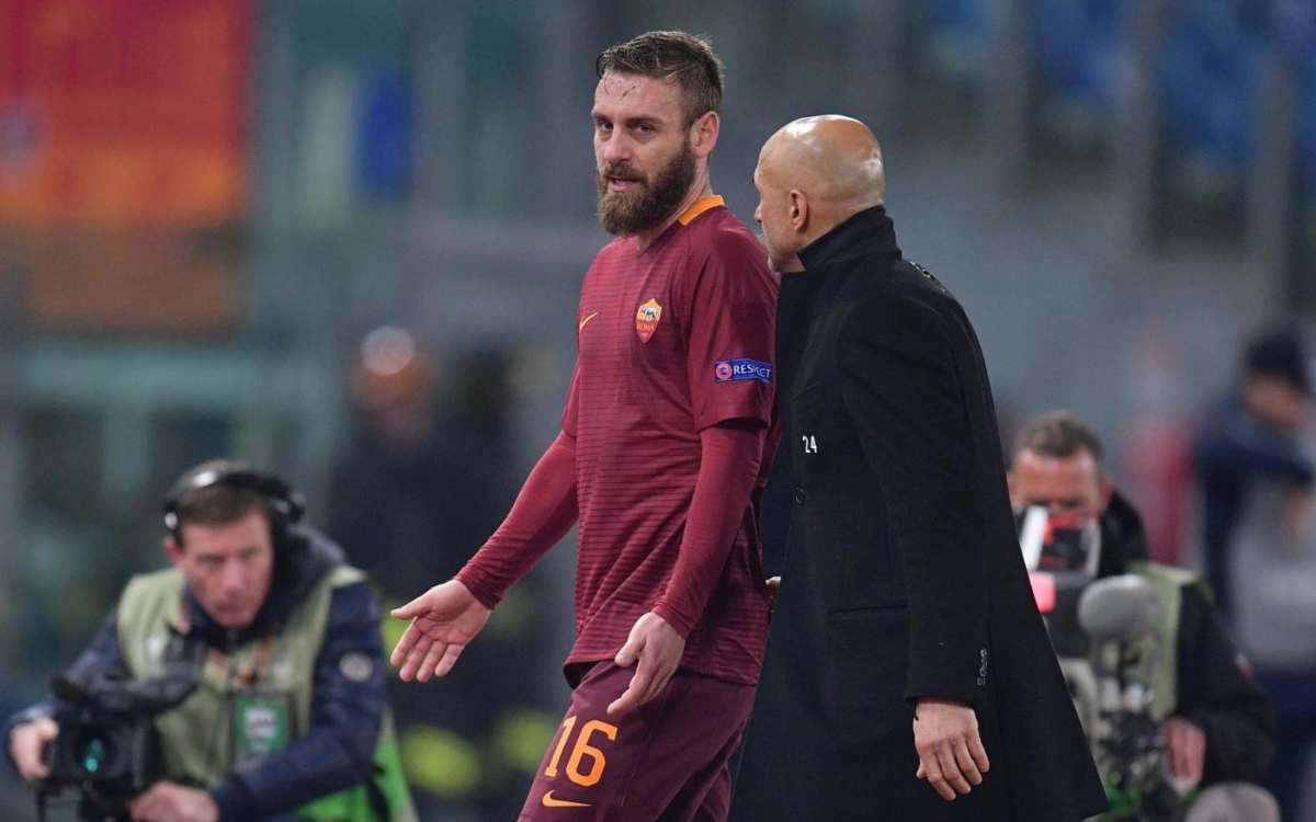 Spalletti supera Mou e lancia De Rossi: "Si risparmierà 3/4 giornate di squalifica"