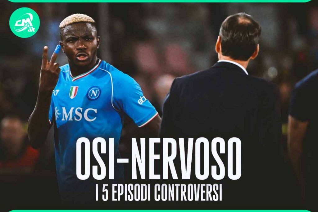 Osimhen nervoso