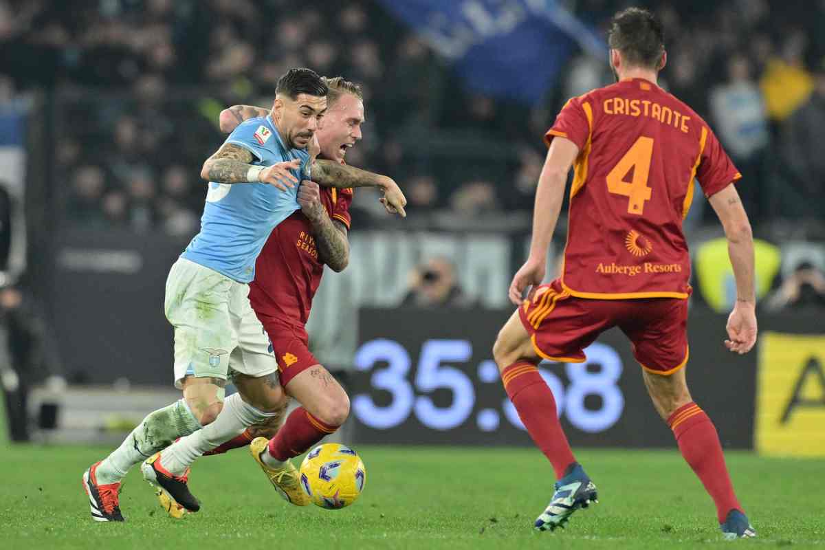 Lazio-Roma, attacco a Karsdorp