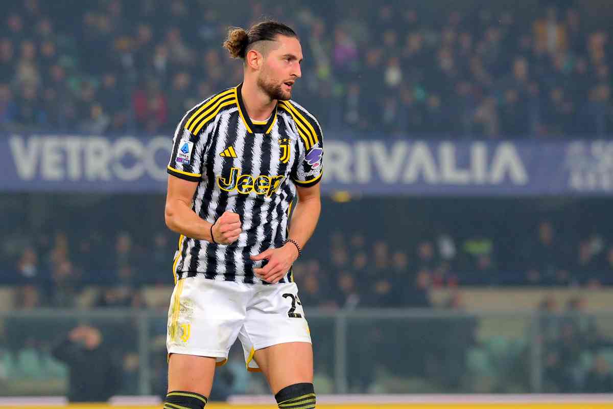 Adrien Rabiot dopo Verona-Juventus