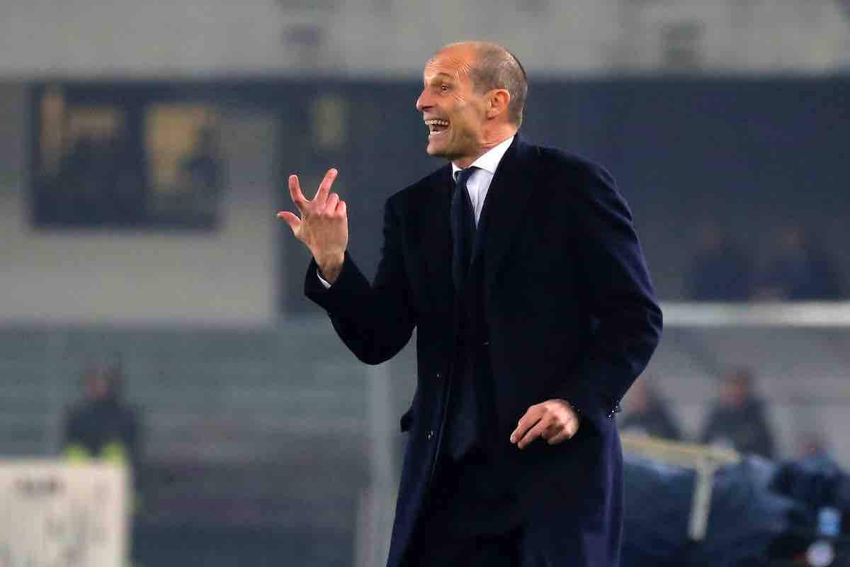 Verona-Juve, conferenza Allegri