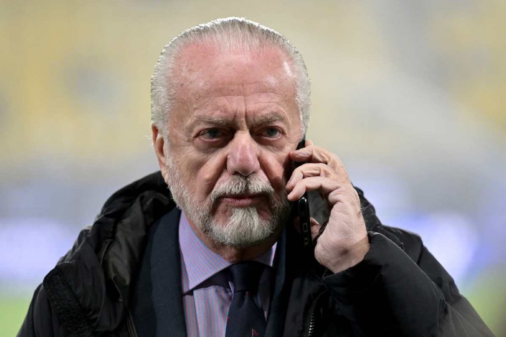 Aurelio De Laurentiis, presidente del Napoli