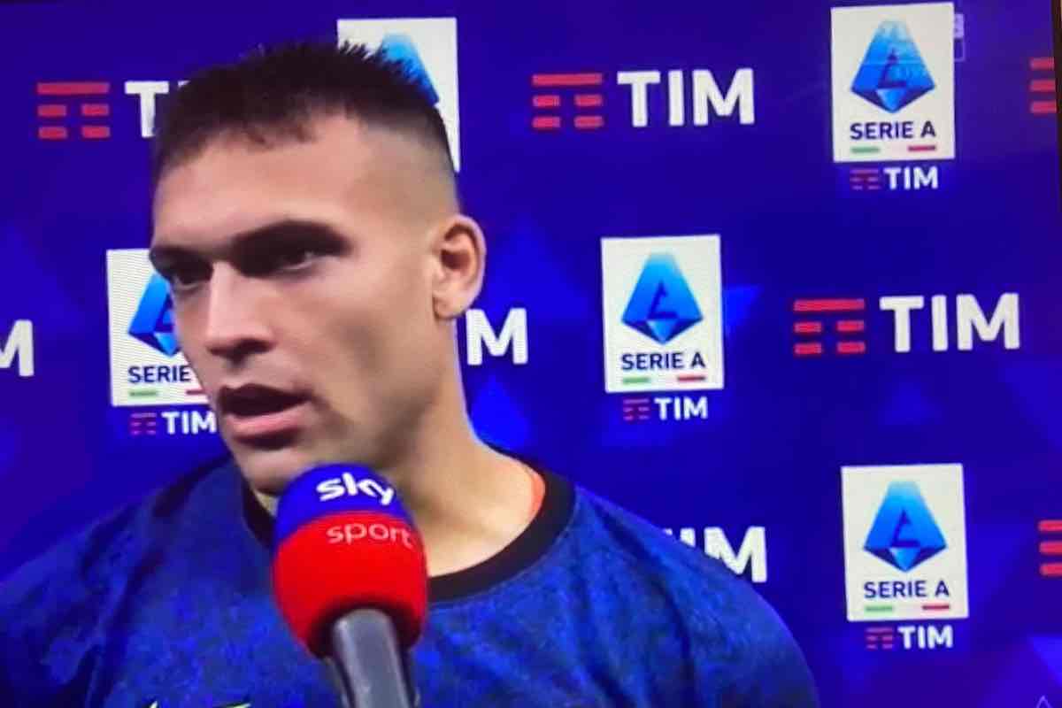 Lautaro Martinez spaventa l'Inter