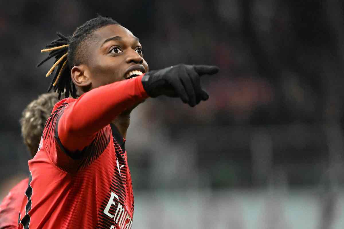 Milan-Atalanta: gol e polemica per Leao