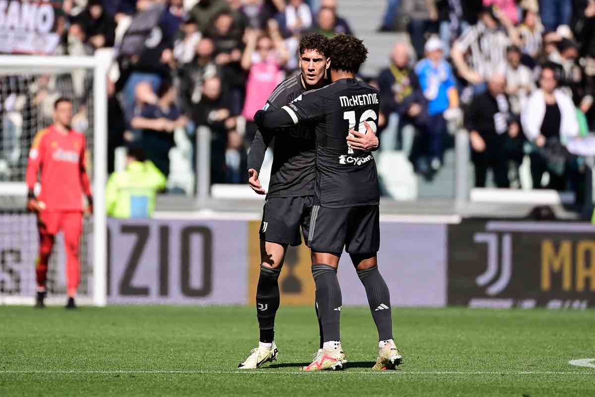 McKennie e Vlahovic 