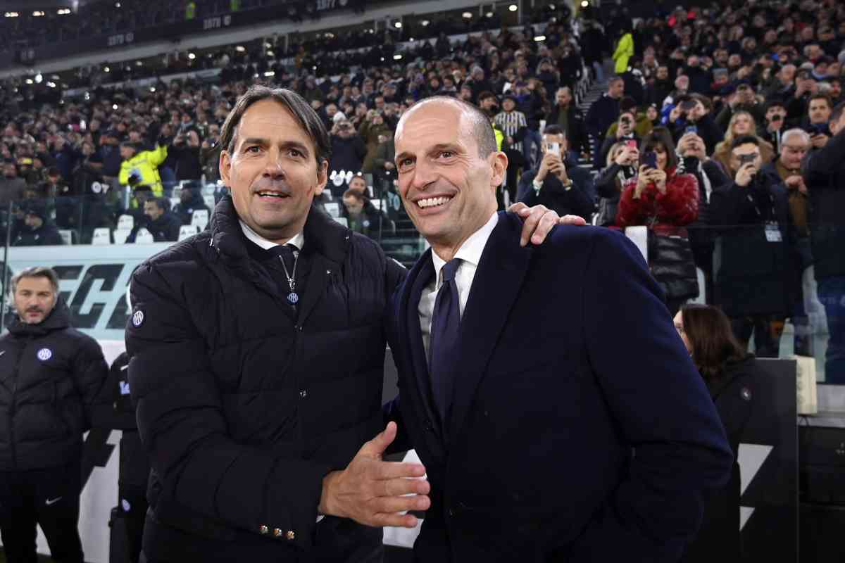 Allegri Inzaghi Inter Juventus