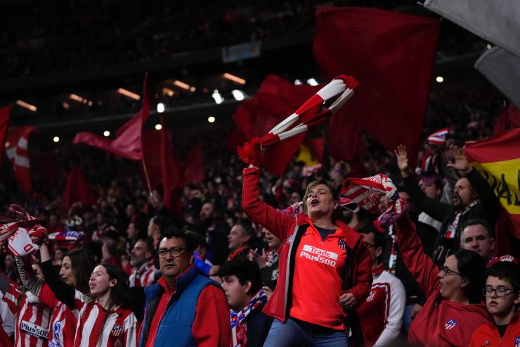 Atletico-Inter, spunta la bandiera della Roma