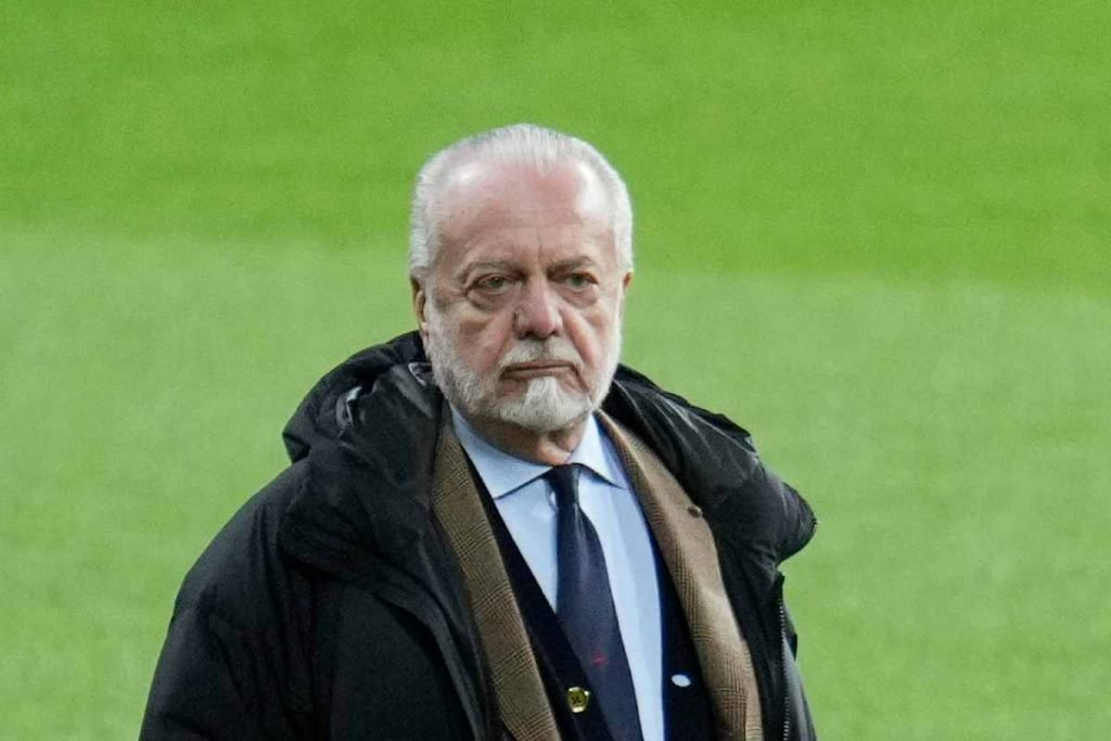 Aurelio De Laurentiis, presidente del Napoli