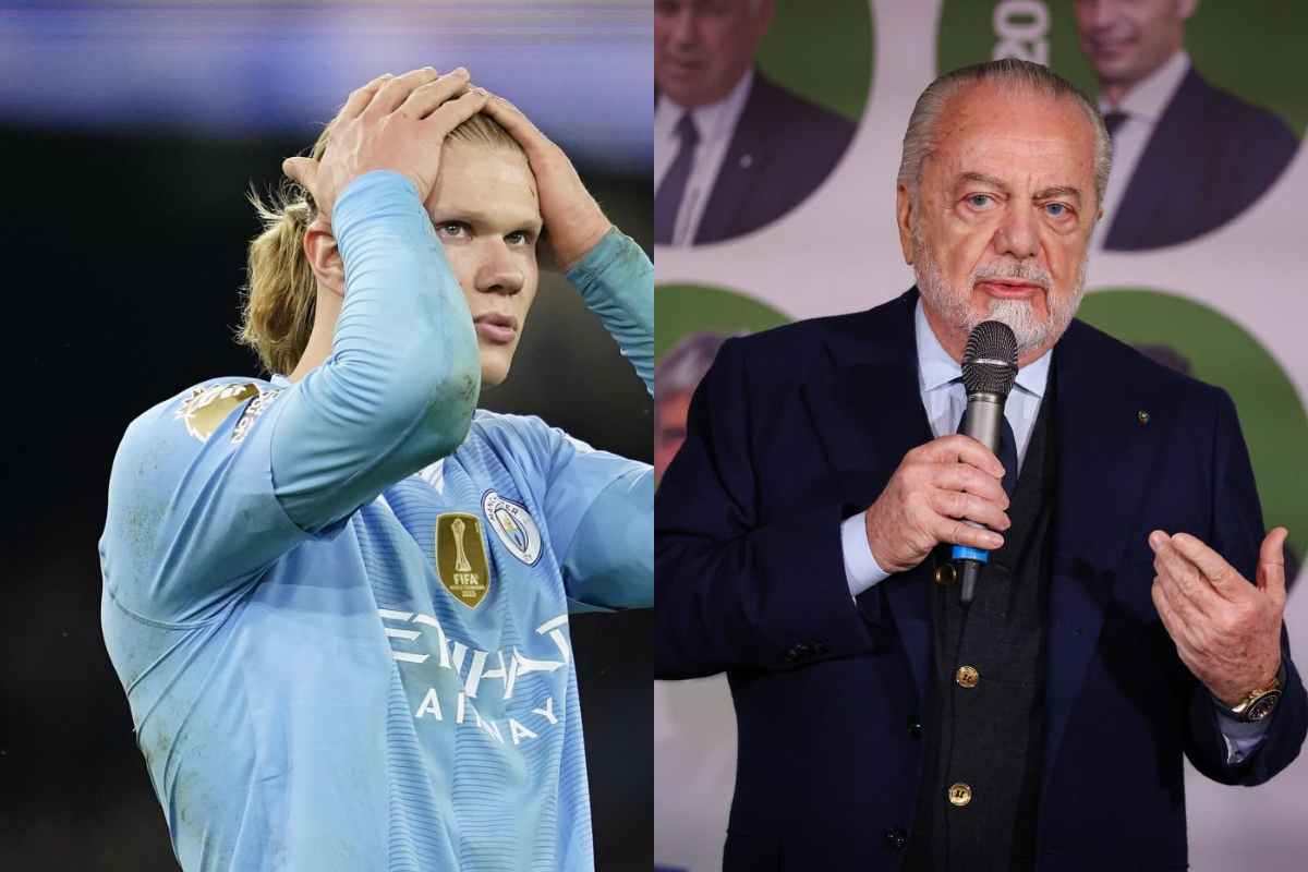 I cinque top player che De Laurentiis ha perso: Haaland, Bale e altri affari mancati