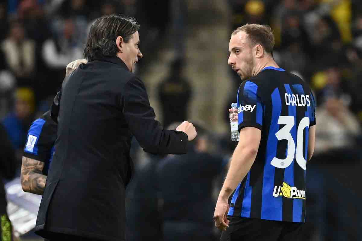 Inter: Carlos Augusto out