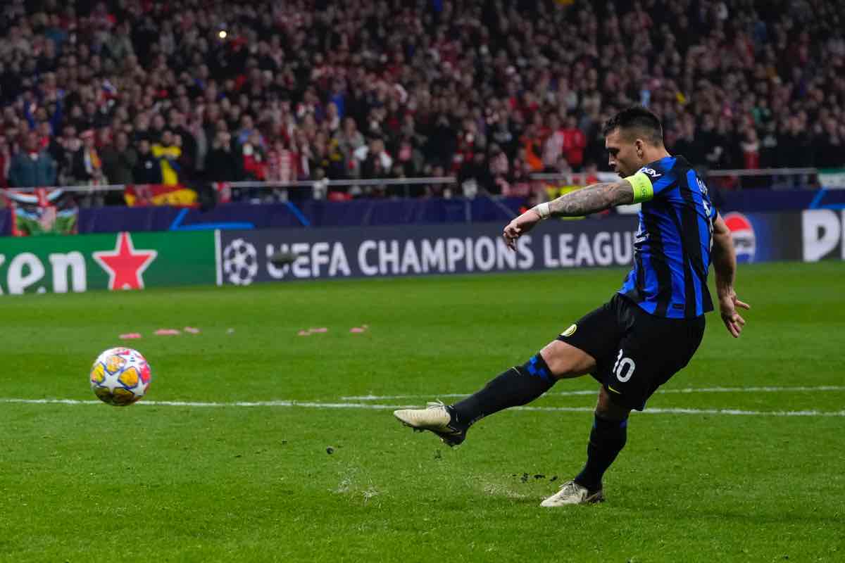 Lautaro Martinez nel mirino dopo Atletico Madrid-Inter