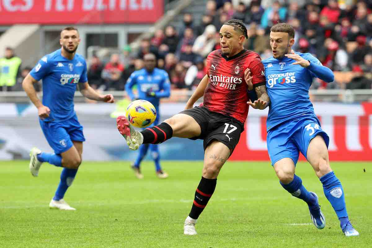 Milan-Empoli: dai mugugni agli applausi