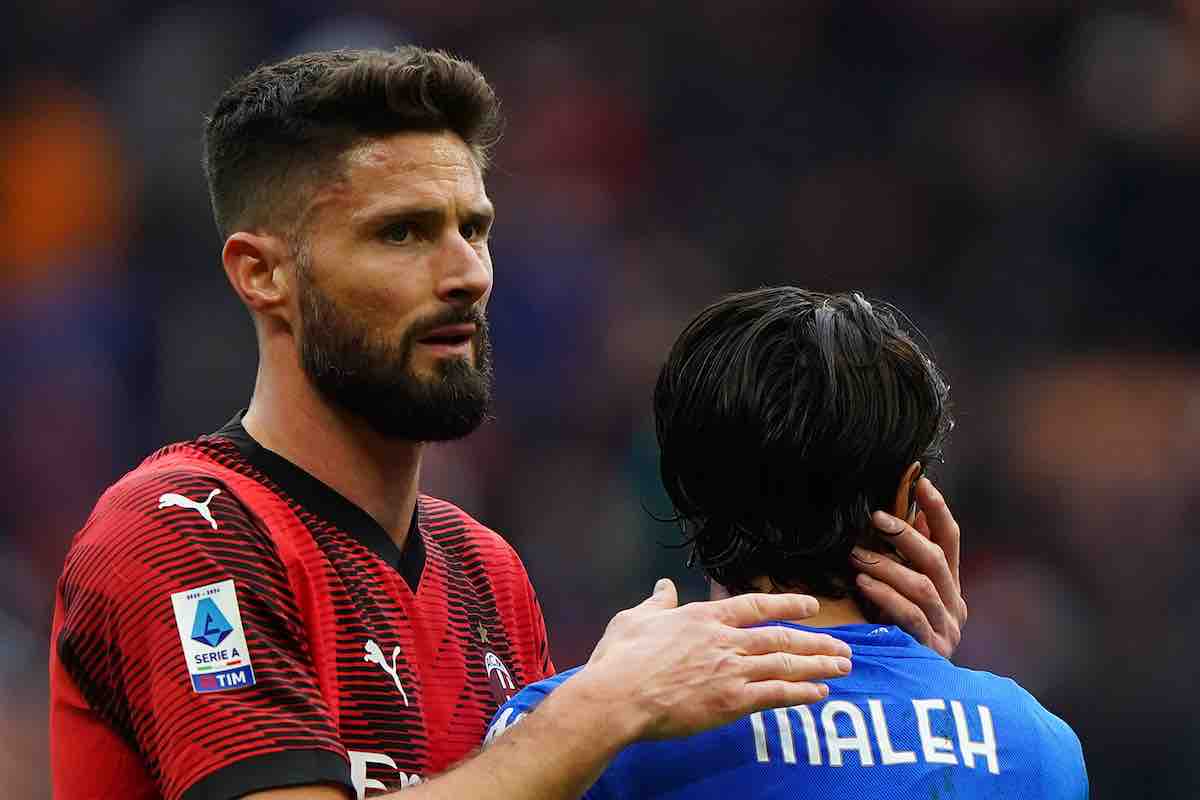 Milan, Giroud verso gli Usa