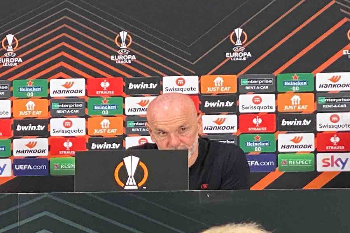 Pioli in conferenza dopo Milan-Slavia Praga