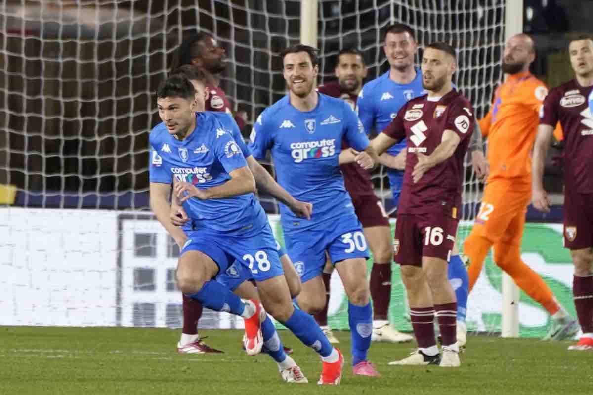 Empoli-Torino: cronaca e highlights