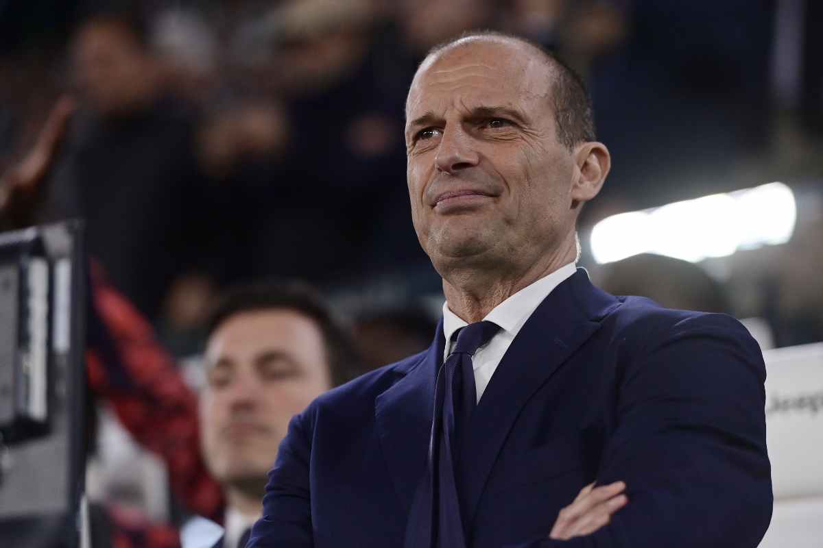 Massimiliano Allegri prima di Juventus-Fiorentina