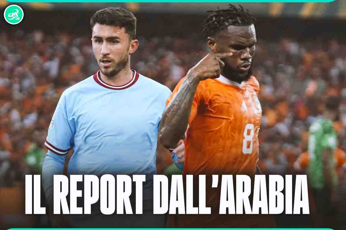 Laporte e Kessié in Arabia