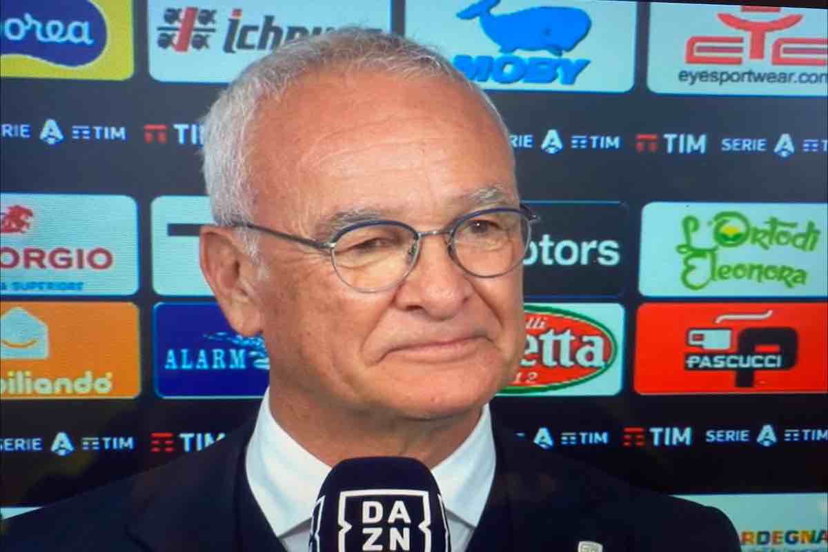 Ranieri dopo Cagliari-Fiorentina