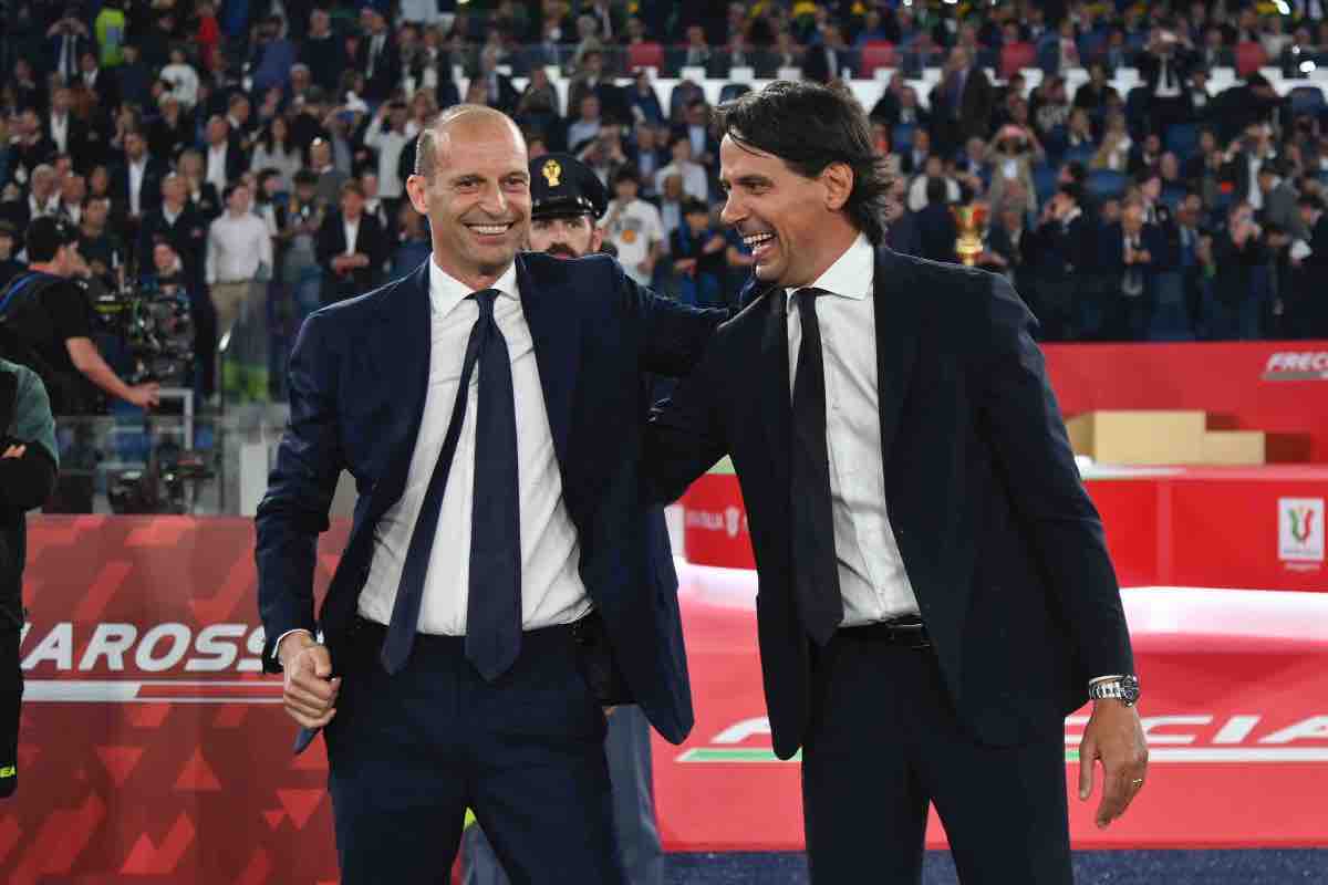 Inter: retroscena Inzaghi-Allegri